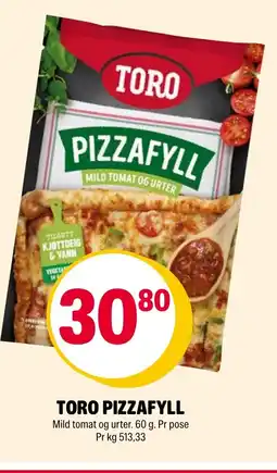 Coop Extra TORO PIZZAFYLL tilbud