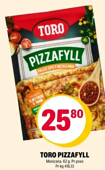 Coop Extra TORO PIZZAFYLL tilbud