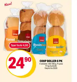 Coop Extra COOP BOLLER 6 PK tilbud