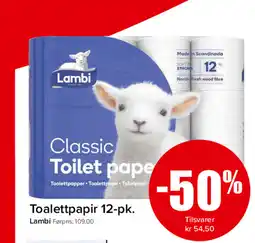 Spar Toalettpapir 12-pk. tilbud