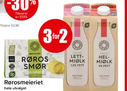 Spar Rørosmeieriet tilbud