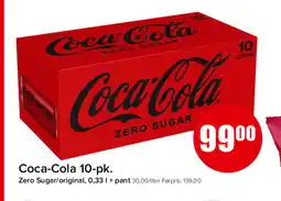 Spar Coca-Cola 10-pk. tilbud