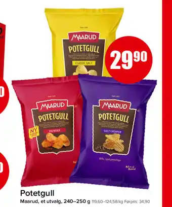 Spar Potetgull tilbud