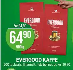 Kiwi EVERGOOD KAFFE tilbud