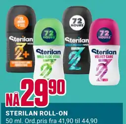 Europris STERILAN ROLL-ON tilbud