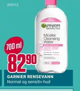 Europris GARNIER RENSEVANN Normal og sensitiv hud tilbud