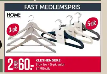 Europris KLESHENGERE tilbud