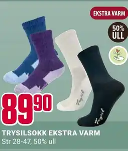 Europris TRYSILSOKK EKSTRA VARM tilbud