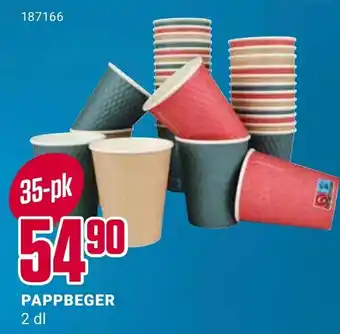 Europris PAPPBEGER tilbud