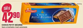 Europris CHOCO PETIT-BEURRE tilbud