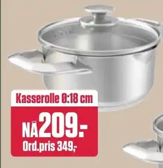 Europris Kasserolle tilbud
