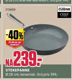 Europris STEKEPANNE tilbud