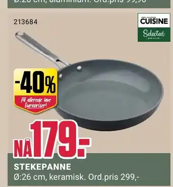 Europris Stekepanne tilbud