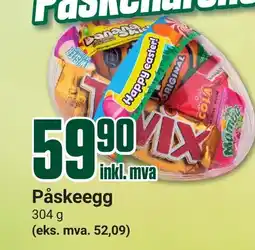Europris Påskeegg tilbud