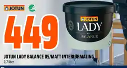 Coop Obs JOTUN LADY BALANCE 05/MATT INTERIØRMALING tilbud