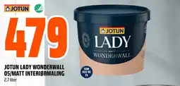 Coop Obs JOTUN LADY WONDERWALL 05/MATT INTERIØRMALING 2,7 liter tilbud