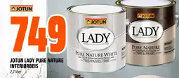 Coop Obs JOTUN LADY PURE NATURE INTERIØRBEIS tilbud