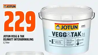 Coop Obs JOTUN VEGG&TAK tilbud