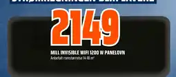 Coop Obs MILL INVISIBLE WIFI 1200 W PANELOVN tilbud