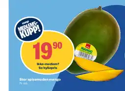 Coop Obs Stor spisemoden mango Pr stk tilbud