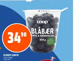 Coop Obs BLÅBÆR SHAKER tilbud