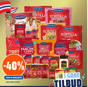 Coop Obs Santa maria tex-mex tilbud