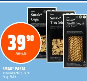 Coop Obs SMAK* PASTA tilbud