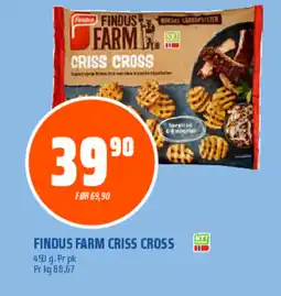 Coop Obs FINDUS FARM CRISS CROSS tilbud