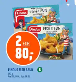 Coop Obs Findus fish &fun tilbud