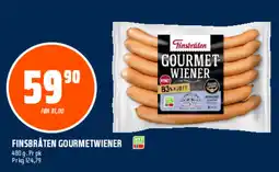 Coop Obs Finsbråten gourmetwiener tilbud