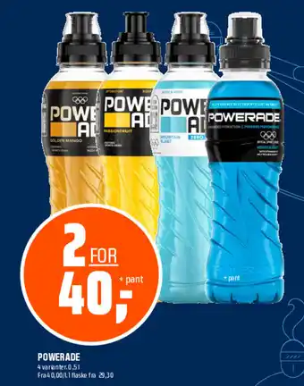 Coop Obs POWERADE tilbud