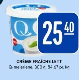 Rema 1000 CRÈME FRAÎCHE LETT tilbud