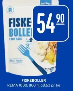 Rema 1000 FISKEBOLLER tilbud