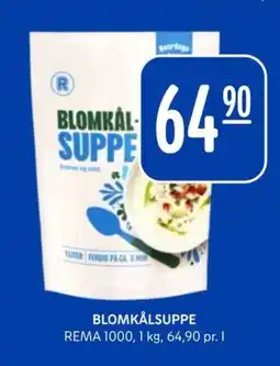 Rema 1000 BLOMKÅLSUPPE REMA tilbud