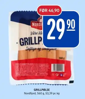 Rema 1000 GRILLPØLSE tilbud