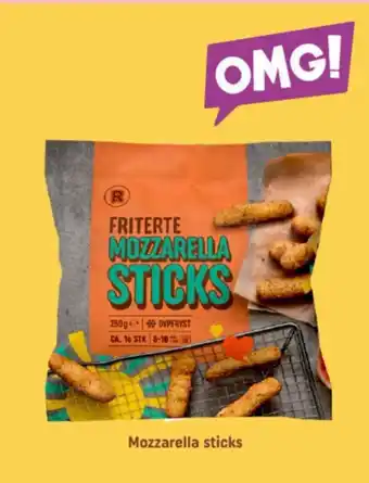 Rema 1000 Mozzarella sticks tilbud