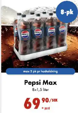 Nordby Supermarket PEPSI Max tilbud