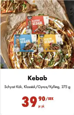 Nordby Supermarket SCHYSST KÄK Kebab tilbud