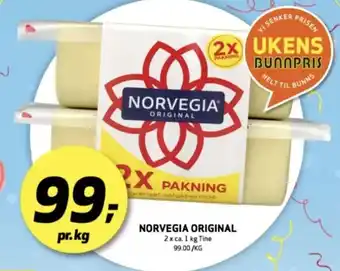 Bunnpris NORVEGIA original tilbud