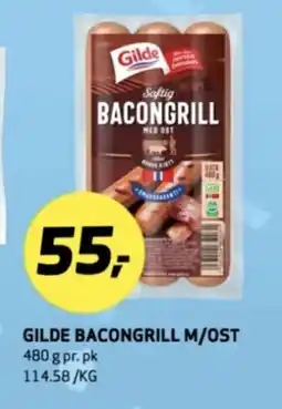 Bunnpris GILDE bacongrill m/ost tilbud