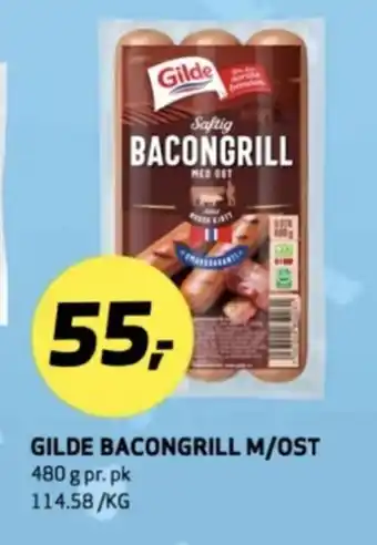 Bunnpris GILDE bacongrill m/ost tilbud