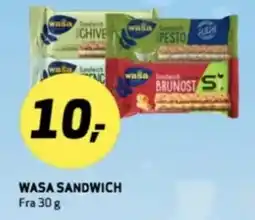 Bunnpris WASA sandwich tilbud