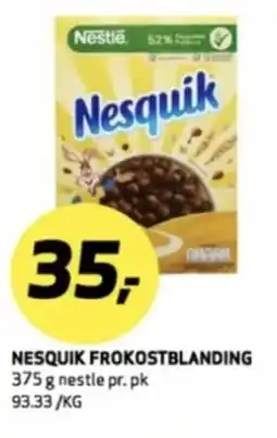 Bunnpris NESQUIK frokostblanding tilbud