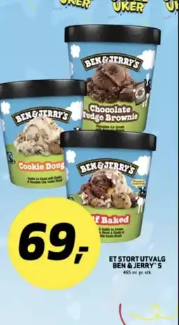 Bunnpris Et stort utvalg ben & jerry's tilbud