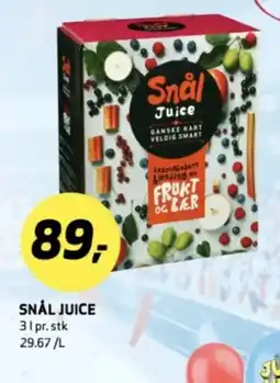 Bunnpris SNÅL Juice tilbud