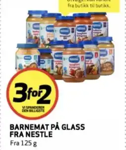 Bunnpris BARNEMAT PÅ GLASS FRA NESTLE tilbud