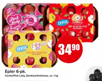 Eurospar Epler 6-pk. tilbud