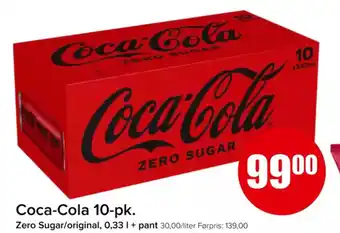 Eurospar Coca-Cola 10-pk. tilbud