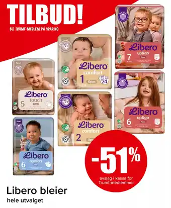 Eurospar LIBERO bleier tilbud