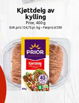Joker Kjøttdeig av kylling tilbud